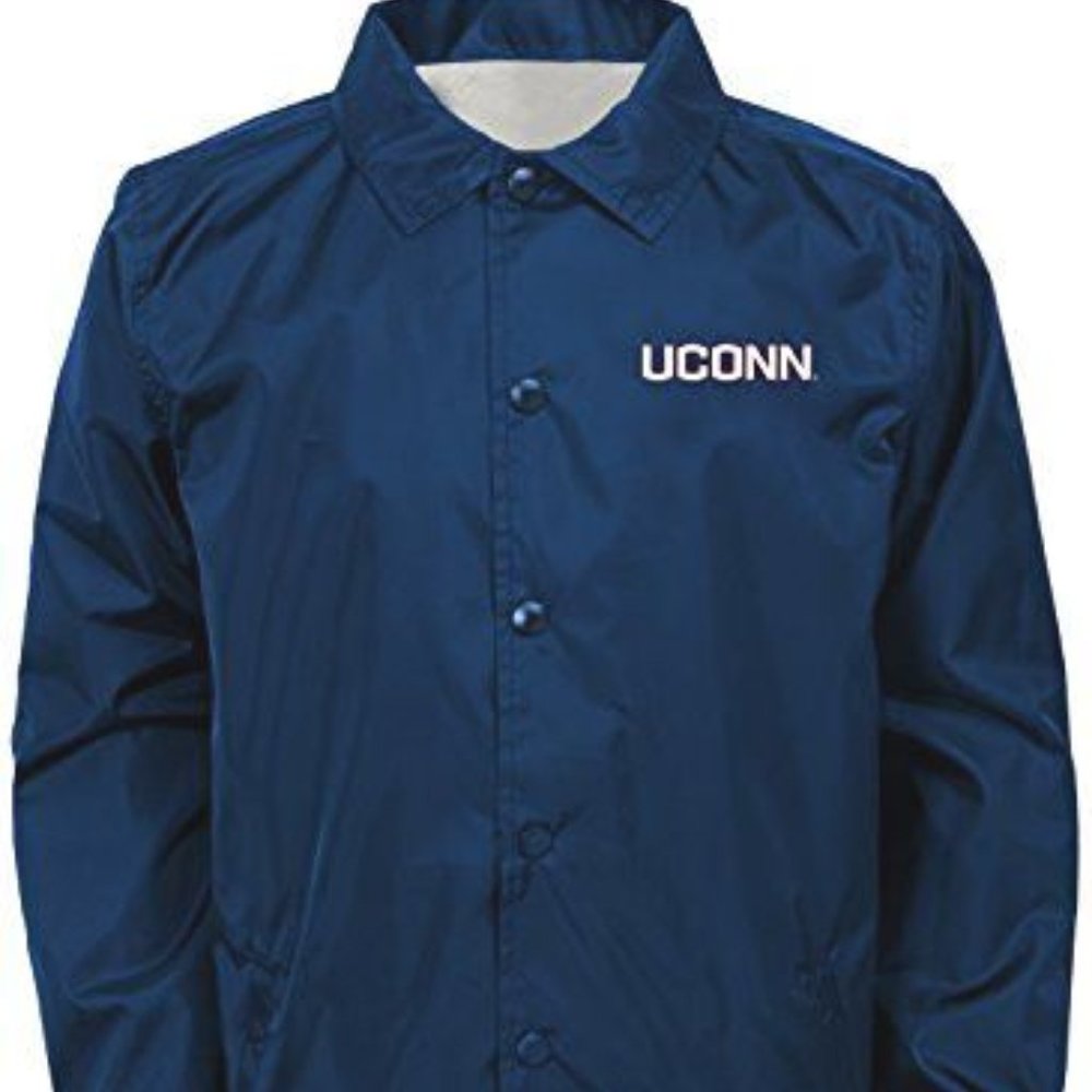Connecticut Huskies Boys "Bravo" Coaches Jacket Size 10/12 new with tags